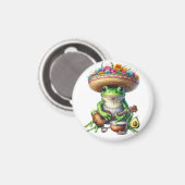 Aimant Grenouille verte musicale (Recto/Verso)