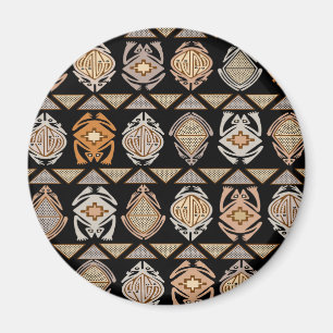 Aimant Grenouilles à genoux tribales