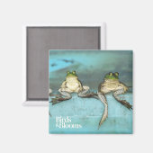 Aimant Grenouilles assis (Recto/Verso)