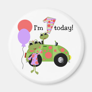 Aimant Grenouilles Mod 1er anniversaire