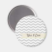 Aimant Grey Chevron (Recto/Verso)
