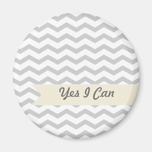 Aimant Grey Chevron (Devant)