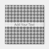 Aimant Grey Combination Diamond Pattern by Shirley Taylor (Devant)