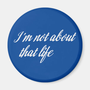 Aimant Grey Je ne parle pas de cette vie