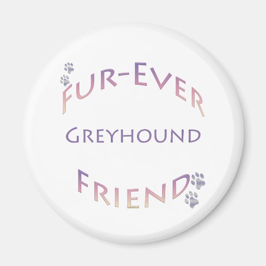 Aimant Greyhound Furever (Devant)