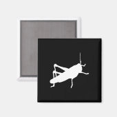 Aimant Grhopper Cricket - Insecte Bug Mignon Drôle (Recto/Verso)