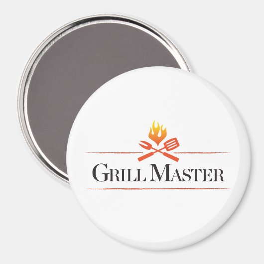 Aimant Grill Master (Recto/Verso)