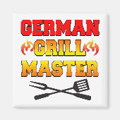 Aimant Grill Master allemand (Devant)