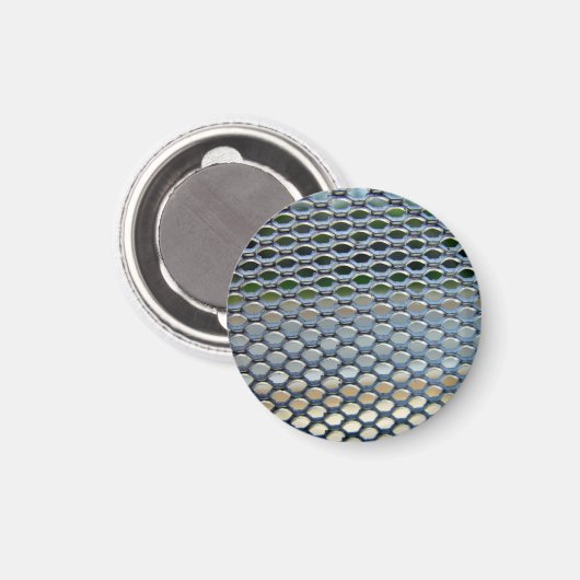 Aimant Grille en acier inoxydable (Recto/Verso)