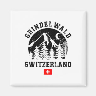 Aimant Grindelwald Suisse Station de ski Alpes Ski Alpin