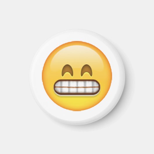Aimant Grinning - Emoji (Devant)
