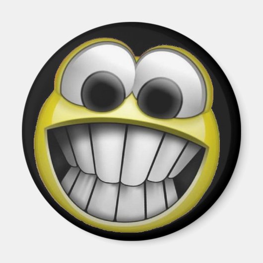 Aimant Grinning Happy Face (Devant)