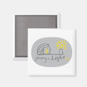 Aimant Gris (Recto/Verso)