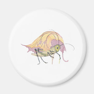 Aimant Gris de sauterelle avec béquille