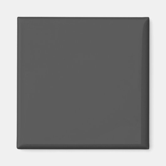 Aimant Gris foncé #434343, Gris Frère (Devant)