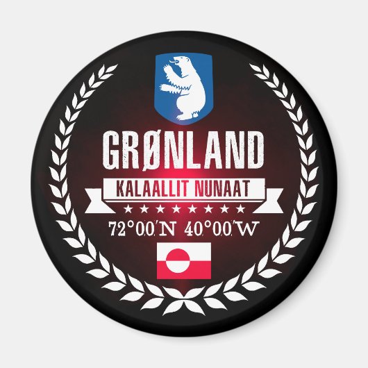 Aimant Groenland (Devant)