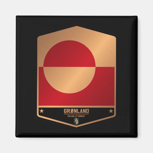 Aimant Groenland (Devant)