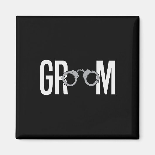Aimant Groom À Être Mariage 1 (Devant)