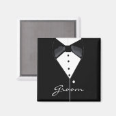Aimant Groom Tuxedo (Recto/Verso)