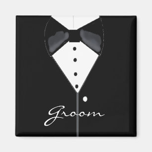 Aimant Groom Tuxedo