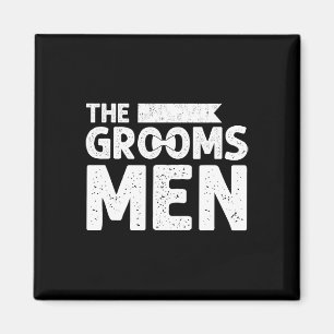 Aimant Groomsmen Bachelor Party Stag Gag Mens F