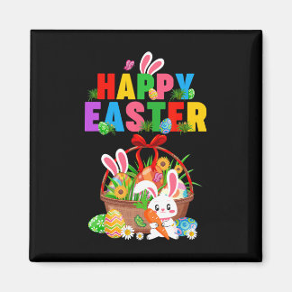 Aimant Groovy Cute Bunny Easter Egg Sket Easter Day Girls