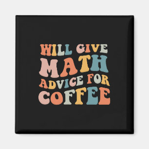 Aimant Groovy donnera des conseils de maths pour un café