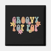 Aimant Groovy P P New Grandpa Pregnancy Announcement  (Devant)