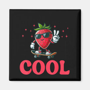 Aimant Groovy Si Berry Cool Amateur De Fruits Saison Des 
