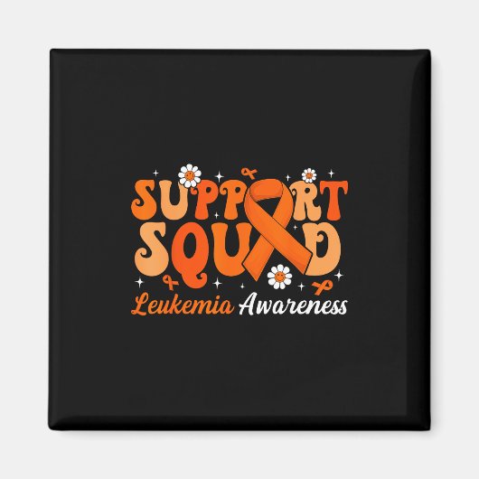 Aimant Groovy Support Squad Mois de sensibilisation à la (Devant)