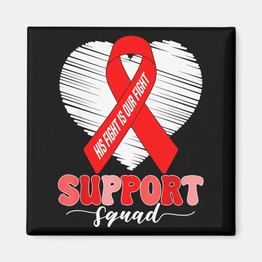 Aimant Groovy Support Squad Son Combat Est Notre Combat C (Devant)