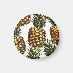 Aimant Gros ananas (personnalisable BGC)