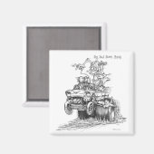 Aimant Gros Bad Blown Chevy (Recto/Verso)