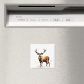 Aimant Gros Cerf Raté (In Situ (Lave-vaisselle))