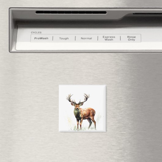 Aimant Gros Cerf Raté (In Situ (Lave-vaisselle))