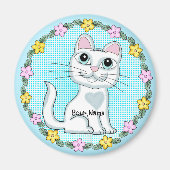 Aimant Gros chat Kitten (Devant)