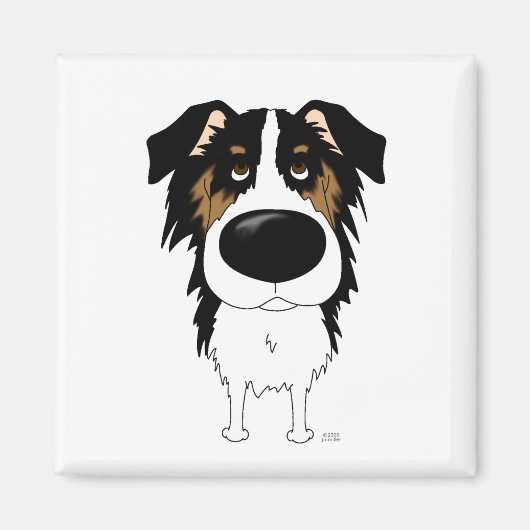 Aimant Gros Nez Aussie (Devant)