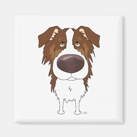 Aimant Gros Nez Aussie (Devant)