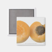 Aimant Gros plan de la section transversale d'un prune (Recto/Verso)