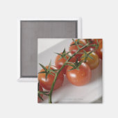 Aimant Gros plan de tomates sur un plateau (Recto/Verso)