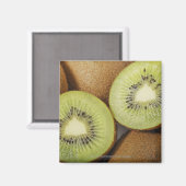 Aimant Gros plan des kiwis 2 (Recto/Verso)