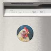Aimant Gros plan du poulet (In Situ (Lave-vaisselle))