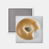 Aimant Gros plan d'un bagel (Recto/Verso)