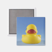 Aimant Gros plan d'un canard en caoutchouc (Recto/Verso)