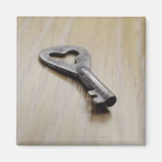 Aimant Gros plan d'une clé (Devant)