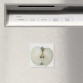 Aimant Gros plan d'une pomme d'orfèvre tranchée (In Situ (Lave-vaisselle))