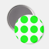 Aimant Gros points de chaux (Recto/Verso)