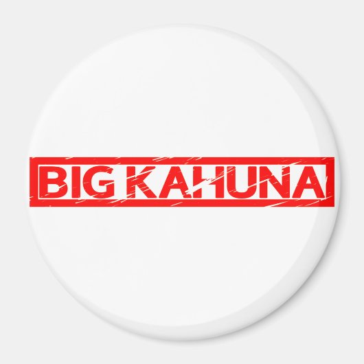 Aimant Gros Timbre Kahuna (Devant)