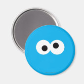 Aimant Gros visage de Cookies Monster (Recto/Verso)