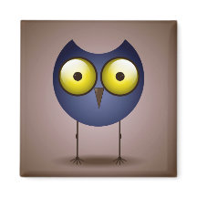 Grosse chouette bleue